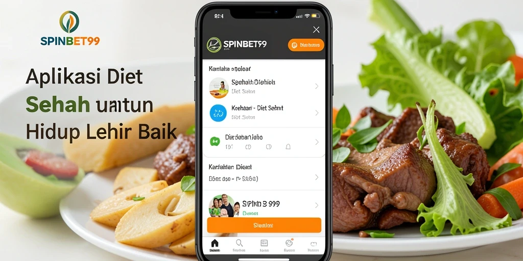 Tampilan antarmuka SPINBET99 yang memudahkan pengguna dalam menjalani diet sehat.